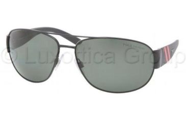 Image of Polo PH3052 Sunglasses with No-Line Progressive Rx Prescription Lenses PH3052-90039A-6515 - Lens Diameter: 65 mm, Frame Color: Shiny Black