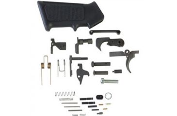 Image of Polymer80 AR-15 Lower Parts Kit w/Pistol Grip, Black, P80-LPK556V1PH