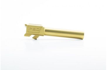 Image of Polymer80 Glock 19 Standard Barrel, Titanium Nitride, Gold, P80-G19-S-TiN