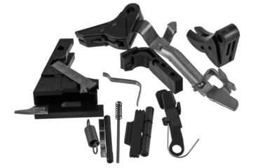 Image of Polymer80 P80PFPFKITBL PF-Series Pistol Frame Parts Kit With Trigger Compatible