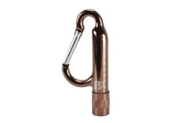 Image of Porta Brace Carabiner Clip w/Flash Light CARA-BRNZ