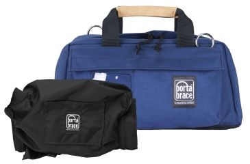 Image of Porta Brace Mini DV Carrying Case Quick Slick Rain Cover,Blue CS-DV2UQS-M2