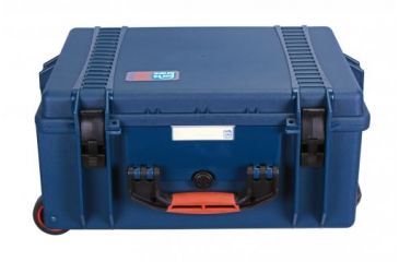 Image of Porta Brace Wheeled Superlite Vault Hard Case w/out Foam,Blue PB-2650E