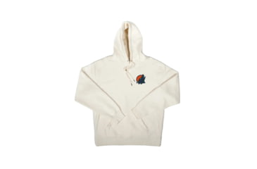 Image of Portable Propane Fire Pit Howl Campfires Heavyweight Bone Howl Hoodie, HOODIE-BONE-L