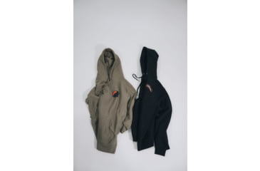 Image of Portable Propane Fire Pit Howl Campfires Howl Hoodie, HOODIE-BLACK-XL