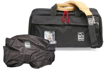 Image of Porta Brace CS-DV3RQS-M2 Medium CompactHD Camera Case - Blue - with Quick Slick rain slicker