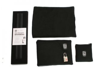 Image of PortaBrace Super-Lite Rolling Hard Case with Divider Kit PB-2550DK