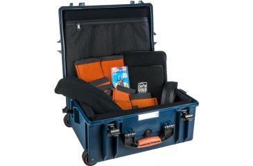 Image of PortaBrace PB-2650DK Superlite Hard Case with Divider Kit (Blue)