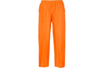 Image of Portwest Classic Rain Pants, Orange, Large, S441ORRL