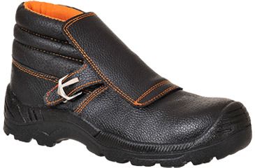 Image of Portwest Compositelite Welders Boot, Black, 6, FW07BKR38