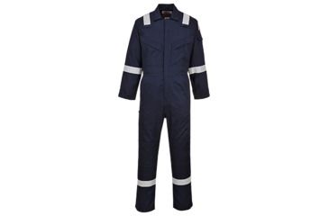 Image of Portwest FR Antistatic Coverall, Navy, 4XL, UFR21NAR4XL