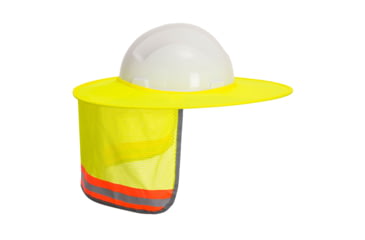 Image of Portwest Hi-Vis Mesh Sun Shield, Yellow, One Size, HA20YER