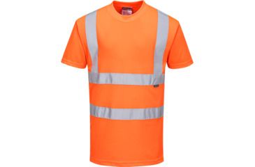 Image of Portwest Hi-Vis T-Shirt RIS, Orange, 4XL, RT23ORR4XL