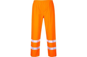 Image of Portwest Hi-Vis Traffic Pants, Orange, Large, S480ORRL