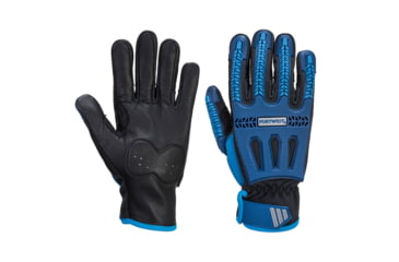 Image of Portwest Impact Cut Glove VHR, Blue/Black, Medium, A761B8RM