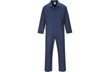 Image of Portwest Liverpool Zipper Coverall, Navy, 4XL, C813NAR4XL