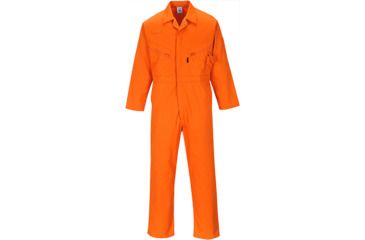 Image of Portwest Liverpool Zipper Coverall, Orange, Medium, C813ORRM