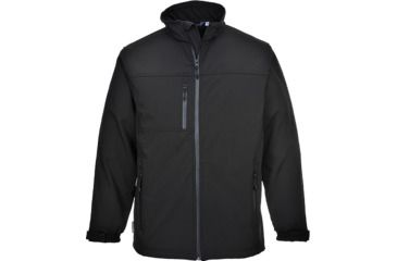Image of Portwest Softshell Jacket, Black, 4XL, UTK50BKR4XL