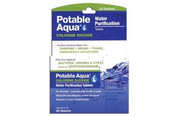 Image of Potable Aqua Chlorine Dioxide Tablets 713233