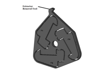 Image of Powder River Precision PRP Delta Extractor Kit for 10/22 Rifle, PRP-X-DEK