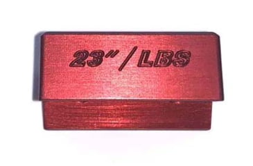 Image of Powder River Precision PRP V-Block for Ruger 10/22 &amp; Clones, Red, Ruger 10/22 and clone models, PRP-VBKR