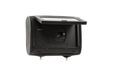 Image of Power Acoustik 9- inch LCD Universal Headrest with IR &amp; FM Transmitters &amp; 3 Interchangeable Skins - DVD Player, Black, 9, HDVD-94