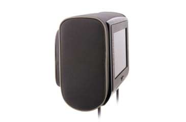 Image of Power Acoustik 9- inch LCD Universal Headrest with IR &amp; FM Transmitters &amp; 3 Interchangeable Skins - DVD Player, Black, 9, HDVD-94