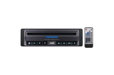 Image of Power Acoustik Indash DVD Receiver USB, Black PADVD390