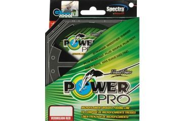 Image of Power Pro Braided Line Vermilion Red 150 yds. - 20 lb. Test, Red 051618