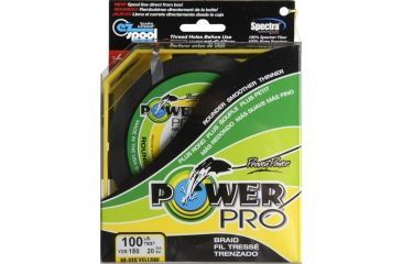 Image of Power Pro Braided Line Yellow 150 yds. - 100 lb. Test, Yellow 714139