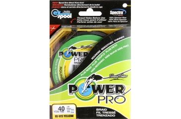 Image of Power Pro Braided Line Yellow 150 yds. - 40 lb. Test, Yellow 628354
