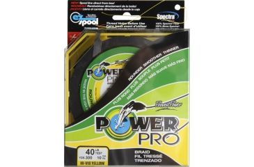 Image of Power Pro Braided Line Yellow 300 yds. - 40 lb. Test, Yellow 628396
