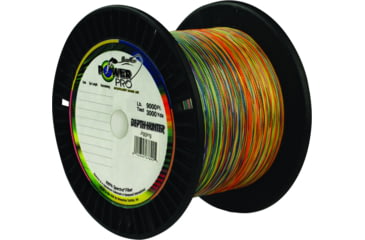 Image of Power Pro Depth-Hunter Braided Fishing Line Metered 65lb 9000ft 3000yd Multi-Colored, 21100653000J