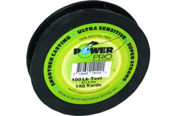 Image of Power Pro Spectra Braided Fishing Line 100lb 150yd Green, 21101000150E