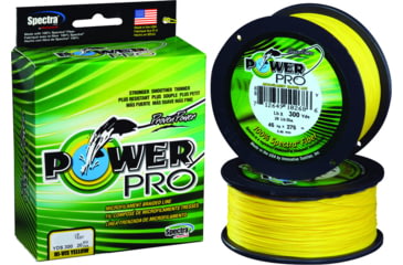 Image of Power Pro Spectra Braided Fishing Line 15lb 300yd Hi-Vis Yellow, 21100150300Y