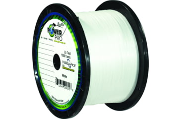 Image of Power Pro Spectra Braided Fishing Line 30lb 1500yd White, 21100301500W