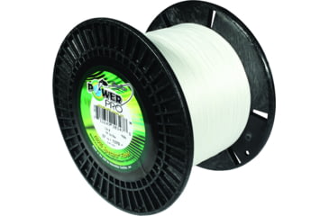 Image of Power Pro Spectra Braided Fishing Line 50lb 3000yd White, 21100503000W