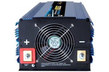 Image of Powerbright 12-Volt Modified Sine Wave Inverter, Black/Blue, 3,500 Watts, PW3500-12
