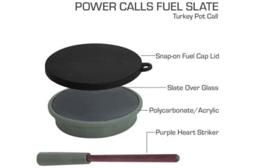 Image of POWERCALL 24258 FUEL SLATE POT CALL