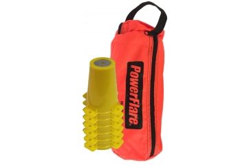 Image of Powerflare 6-Pack Traffic Cone Top Adapters for PowerFlare Lights, Yellow CTA-6PACK