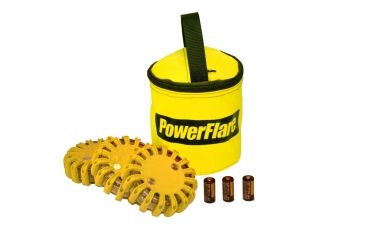Image of Powerflare PF-200 Softpack,  3 Safety Lights,Infrared LED,Yellow Bag,3 Batteries, Yellow Shell SP3Y-I-Y