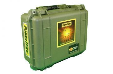 Image of Powerflare PF-200 Incident Command Pack - 24 Lights,Infrared LED,Orange Case, 24 Batteries, Olive Drab Shell PFPACK24O-I-OD