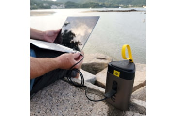 Image of PowerTraveller Condor 100 Portable Charger, AC Power, 110V, Black, PWT-PTL-CDA100