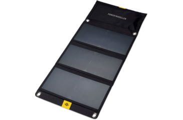 Image of PowerTraveller Falcon 21 Foldable, Multi-Voltage Solar Panel, Black, PTL-FLS021