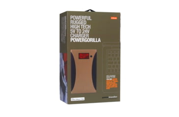 Image of PowerTraveller Powergorilla Tactical 24000Mah Multi-Voltage Charger, Tan, One Size, PTL-PG002TAC