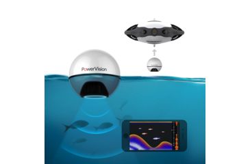 Image of PowerVision PowerRay Wizard Sonar FishFinder with PowerVision Edition of Zeiss VR One Plus Goggles, PRW10