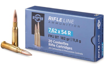 Image of Ppu Ammo 7.65x54r 182gr. Fmj 20-pack