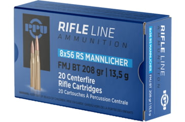 Image of Ppu Ammo 8x56r Mannlicher 208gr. Fmj 20-pack