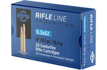 Image of Ppu Ammo 9.3x62mm 285gr. Jsp 20-pack