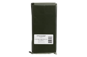 Image of PPU PPN5562BP Mil-Spec 5.56x45mm 62 Gr Full Metal Jacket Boat Tail FMJBT 200